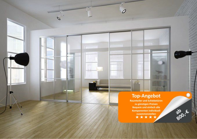 Raumteiler Schiebetür Deckenmontage Ohne Bodenschiene